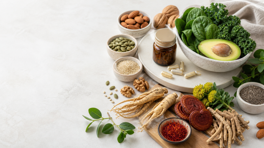 Magnesium and Herbal Adaptogens